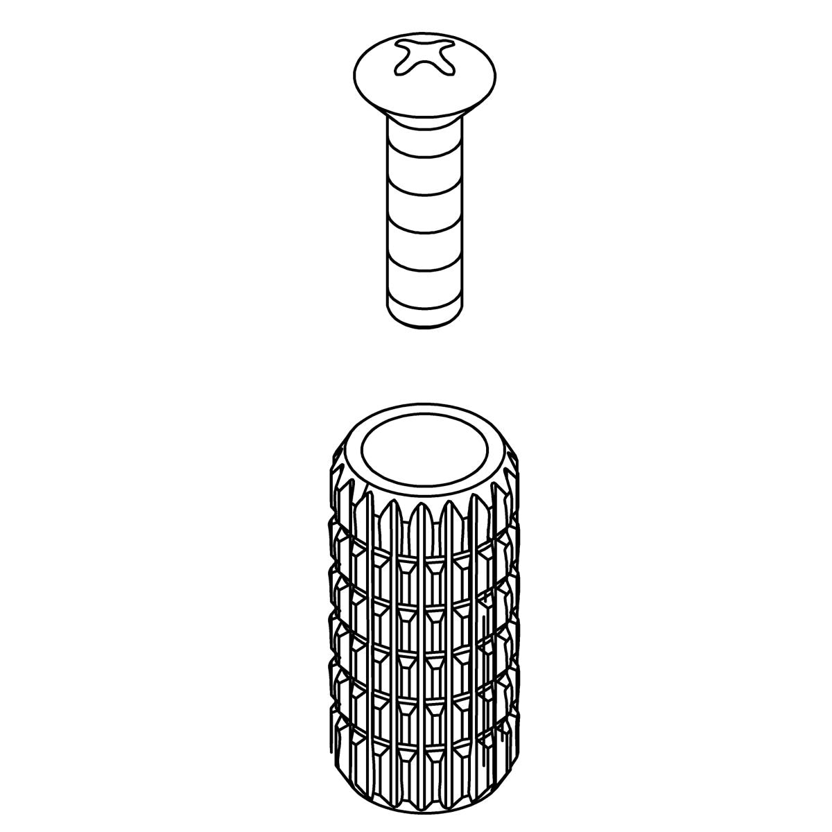 KOHLER K-1008724 STEM EXTENSION/SCREW KIT