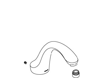 KOHLER K-1013820 Spout Assembly, Deck Bath