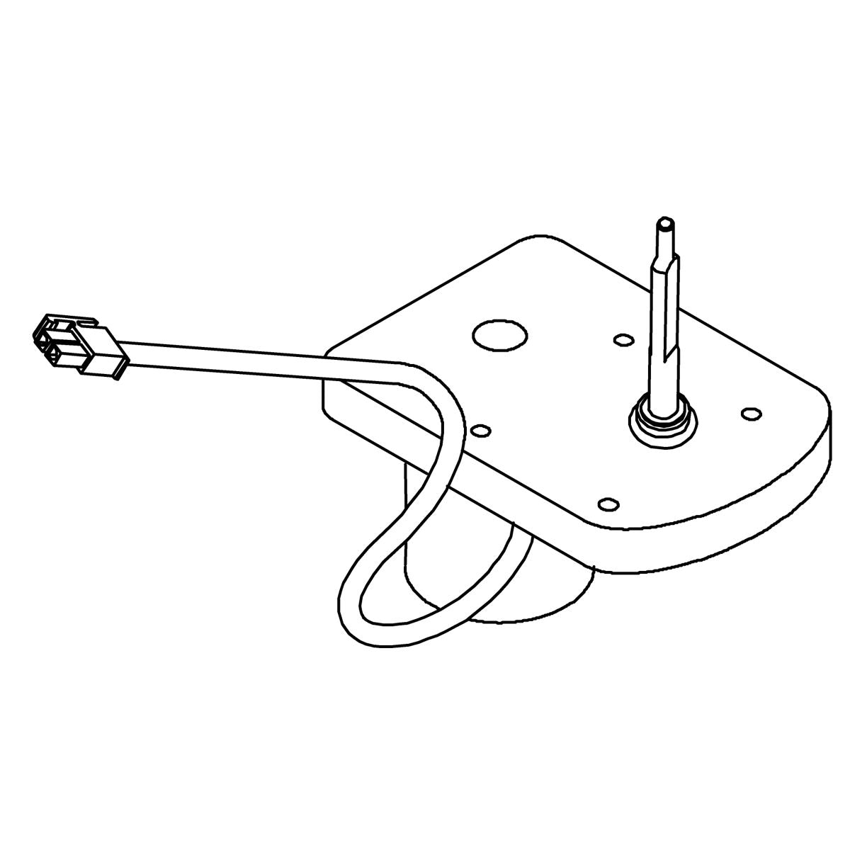 KOHLER K-1016466 Motor, B'Fly Valve