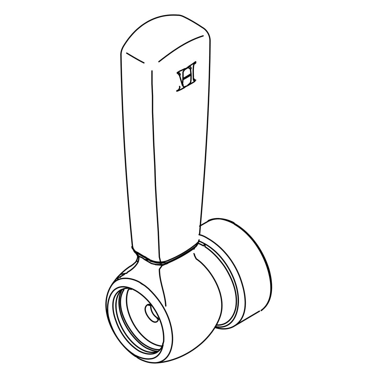 KOHLER K-1033125 Assembly, Handle Cold