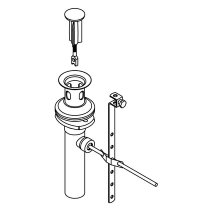KOHLER Standard Drain With Overflow