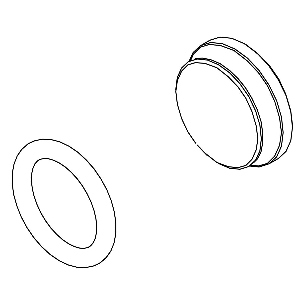 KOHLER K-1039095 Assembly, Plug Button & O-Ring
