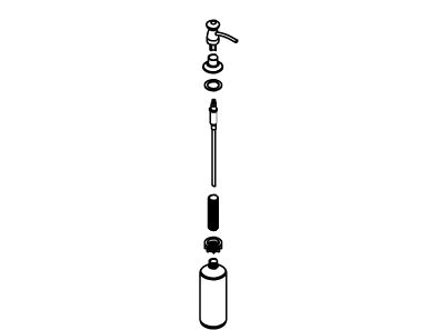 KOHLER K-1041655 Assembly, Soap/Lotion Dispenser