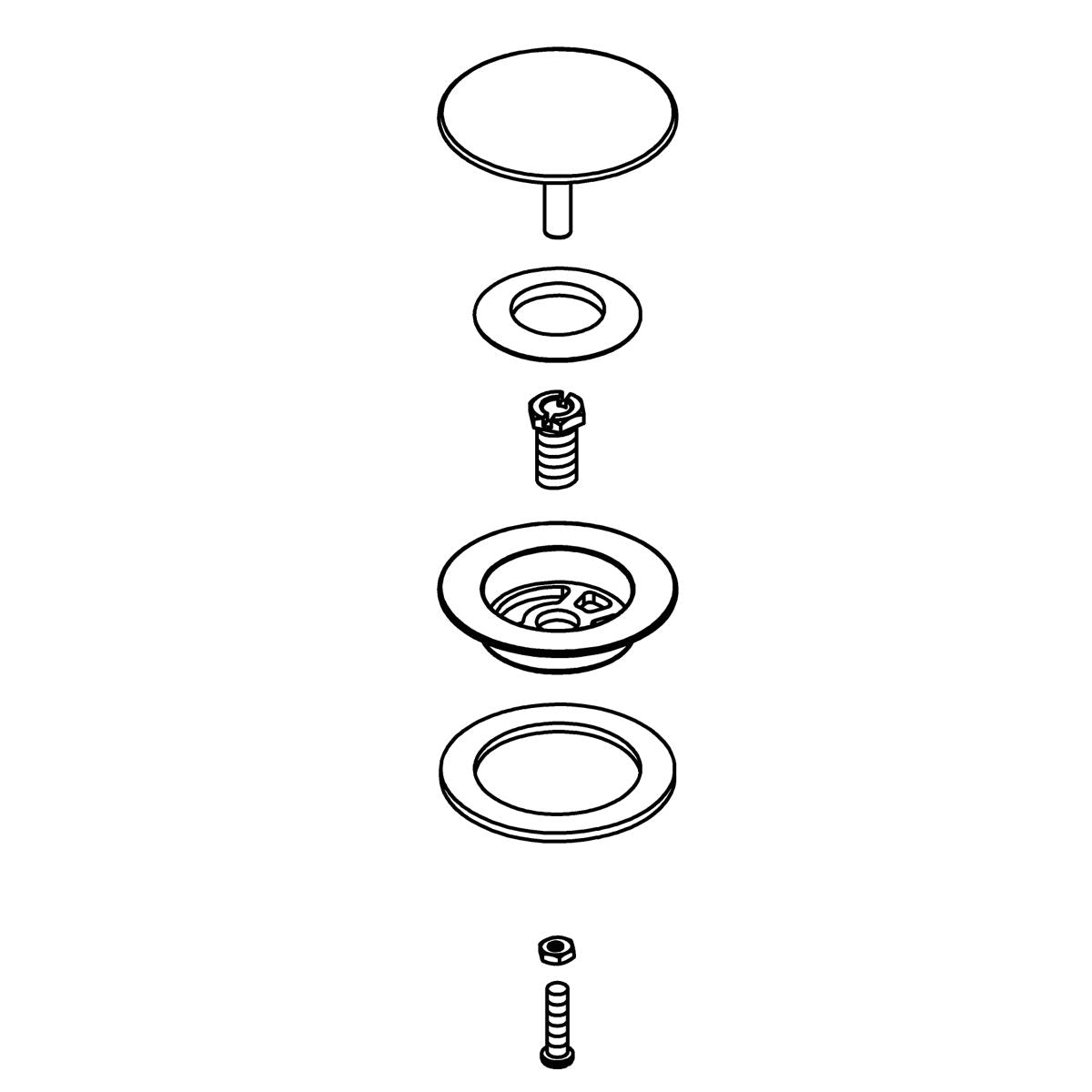 KOHLER K-1056135 SUB-ASSY, STOPPER