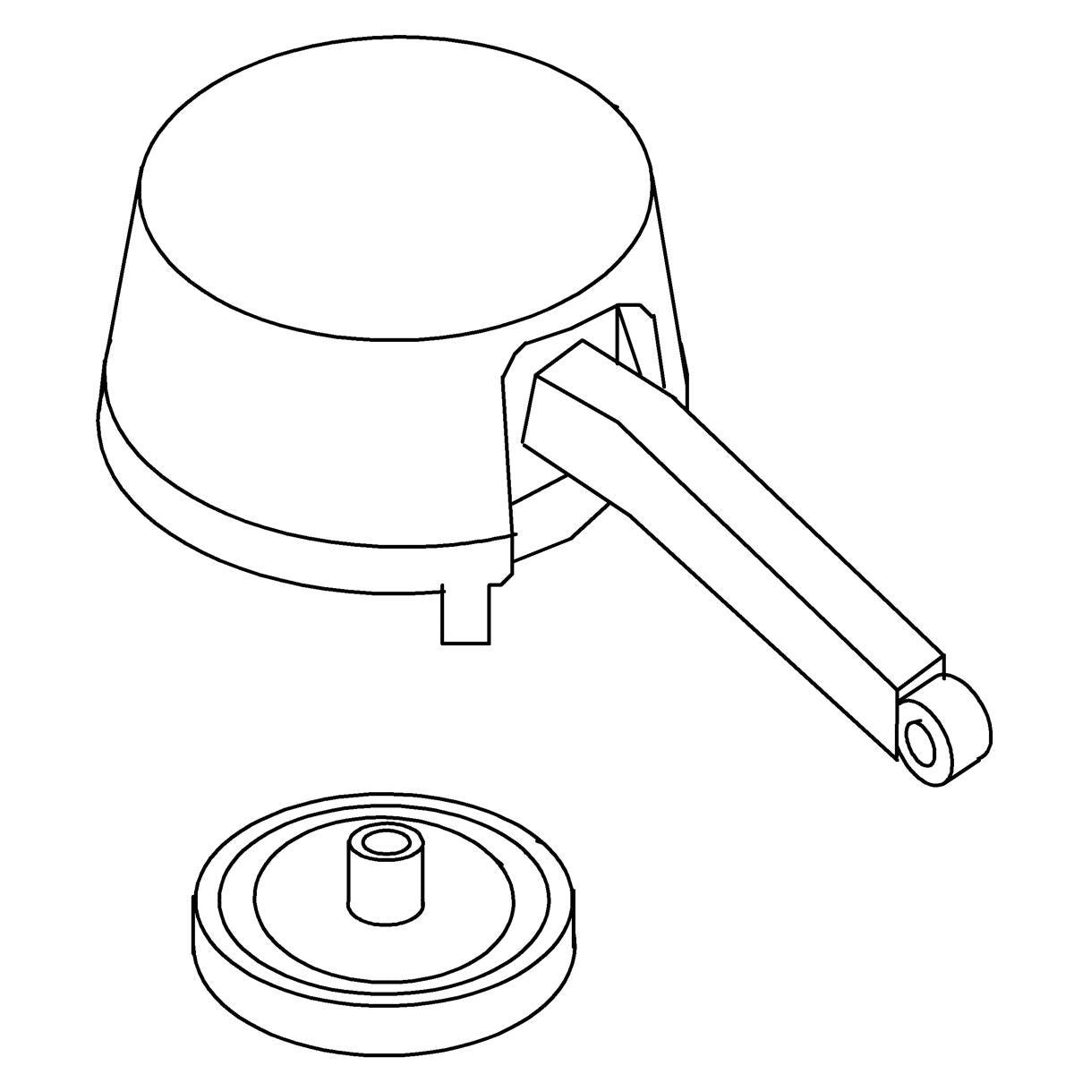 KOHLER K-1057940 Service Cap Assembly