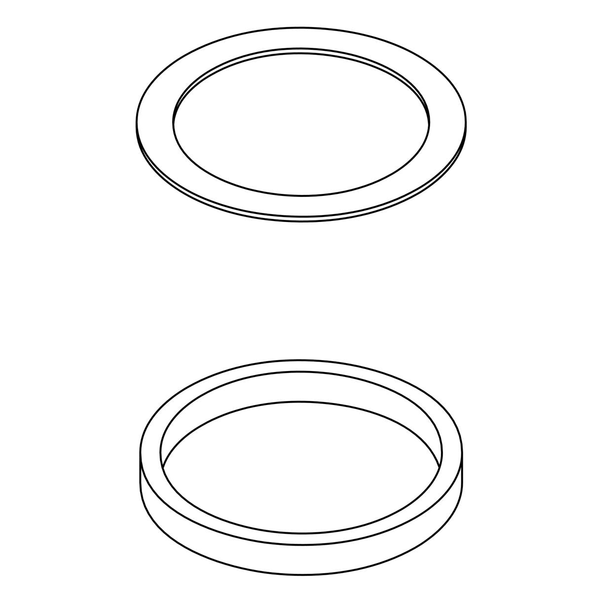 KOHLER K-1060053 Spud Seal Kit, 1-1/2"