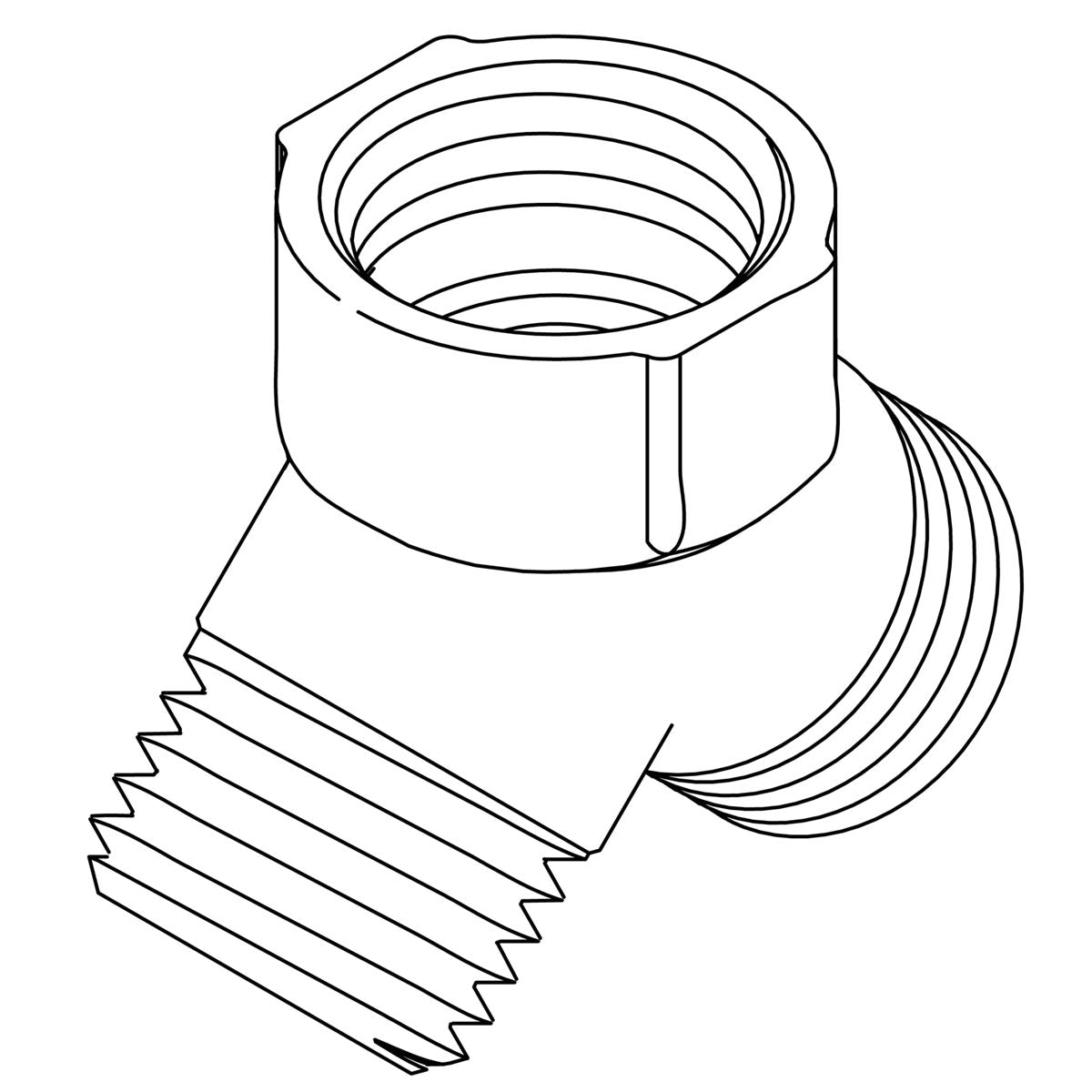 KOHLER K-1092212 Tee, Supply Fitting