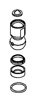 KOHLER K-1114356 Kit, Ball Joint Assembly