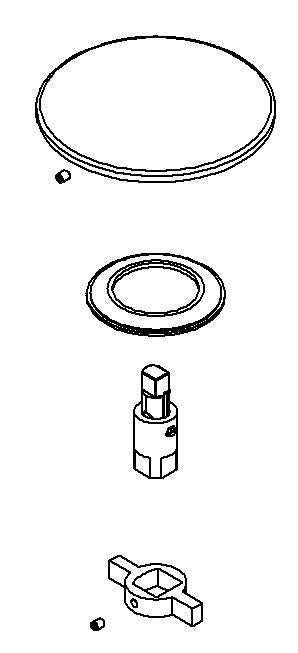 KOHLER K-1145638 Toe Tap Assembly