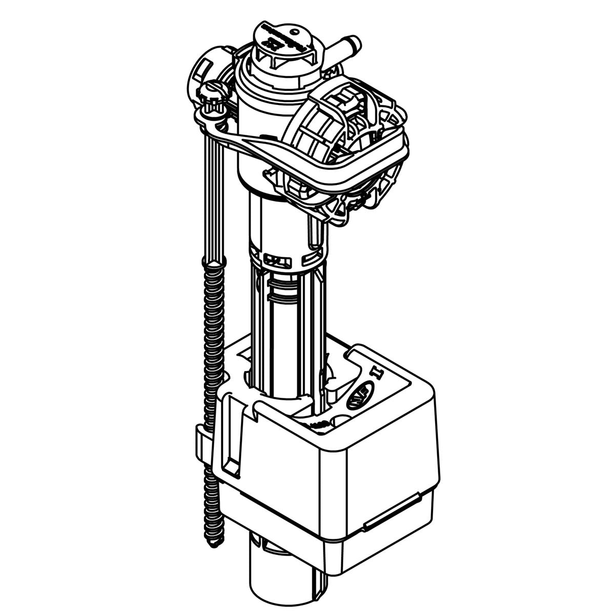KOHLER K-1149142 FILL VALVE, 747 refill rate 17.3%