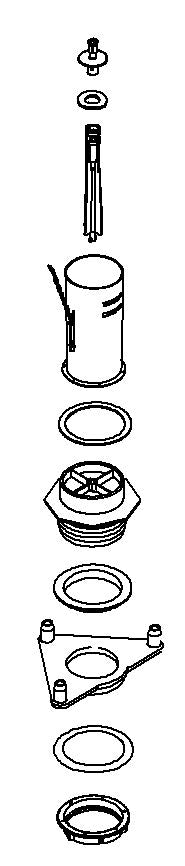 KOHLER K-1158795 FLUSH VALVE KIT, 1.6