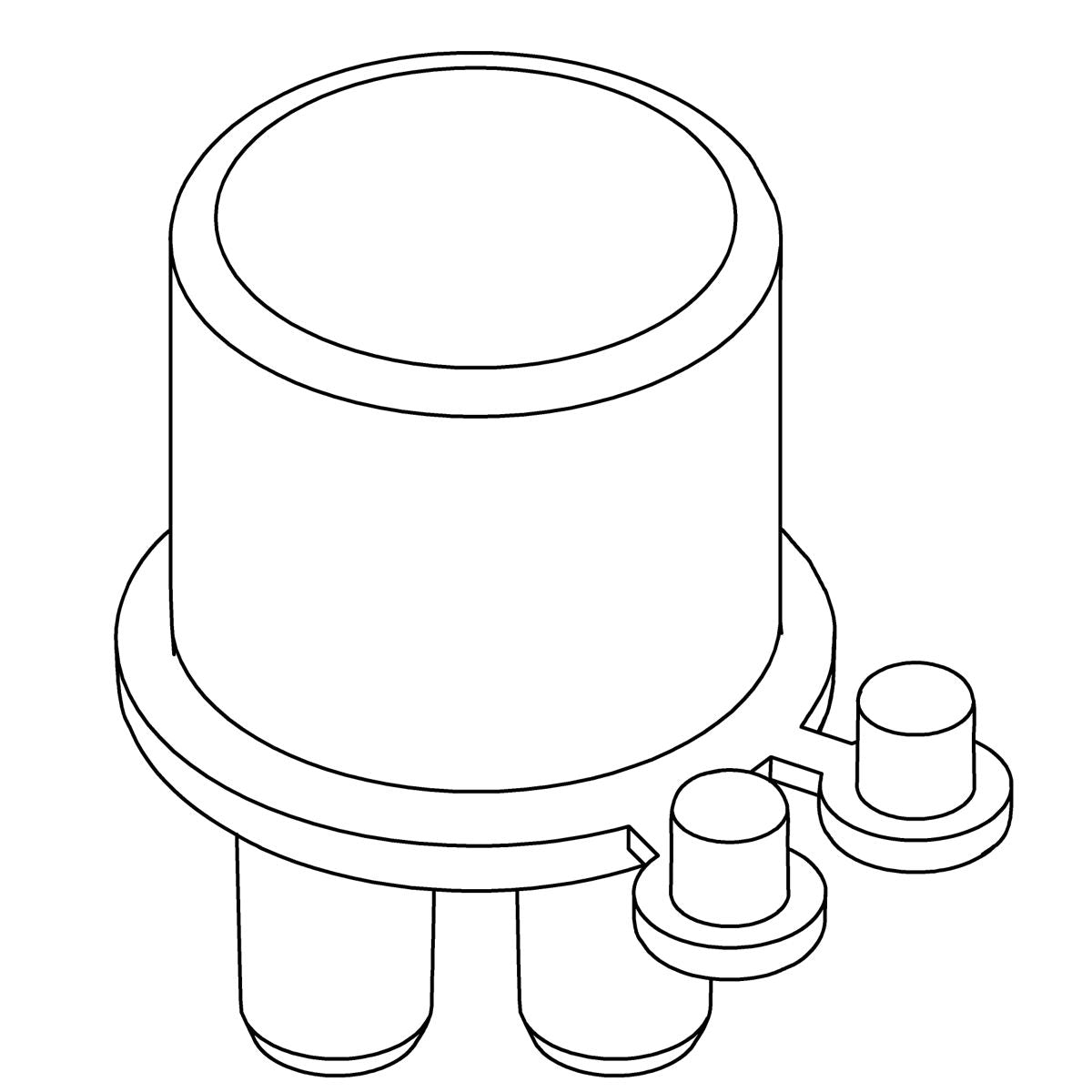 KOHLER K-1162374 Manifold 1" Spg X 3/8 Barbs