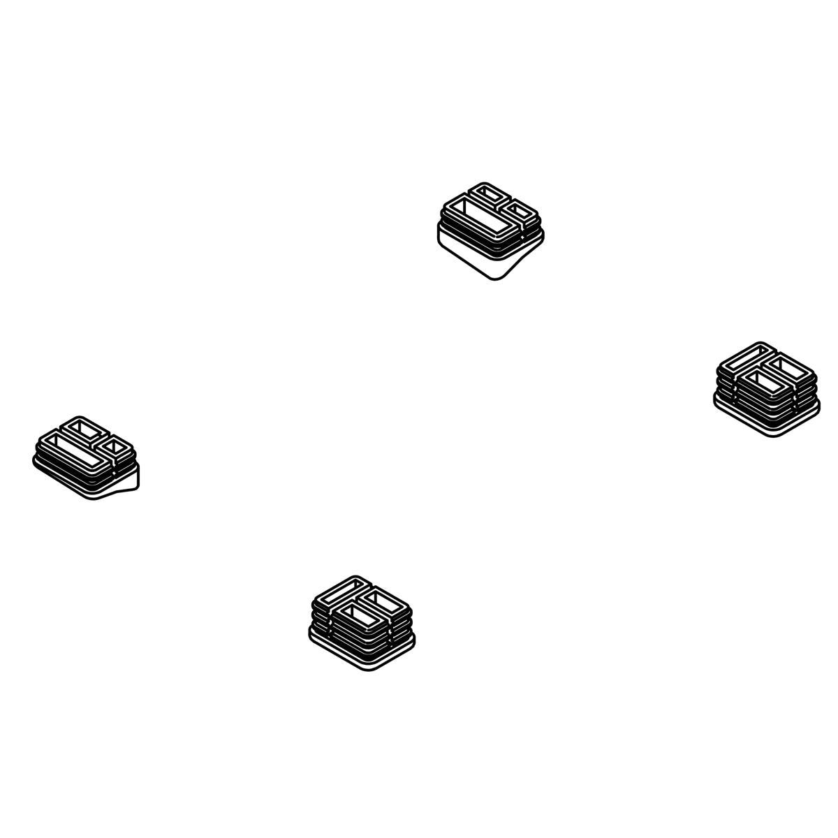 KOHLER K-1172369 Kit Lid Bumpers-Sp