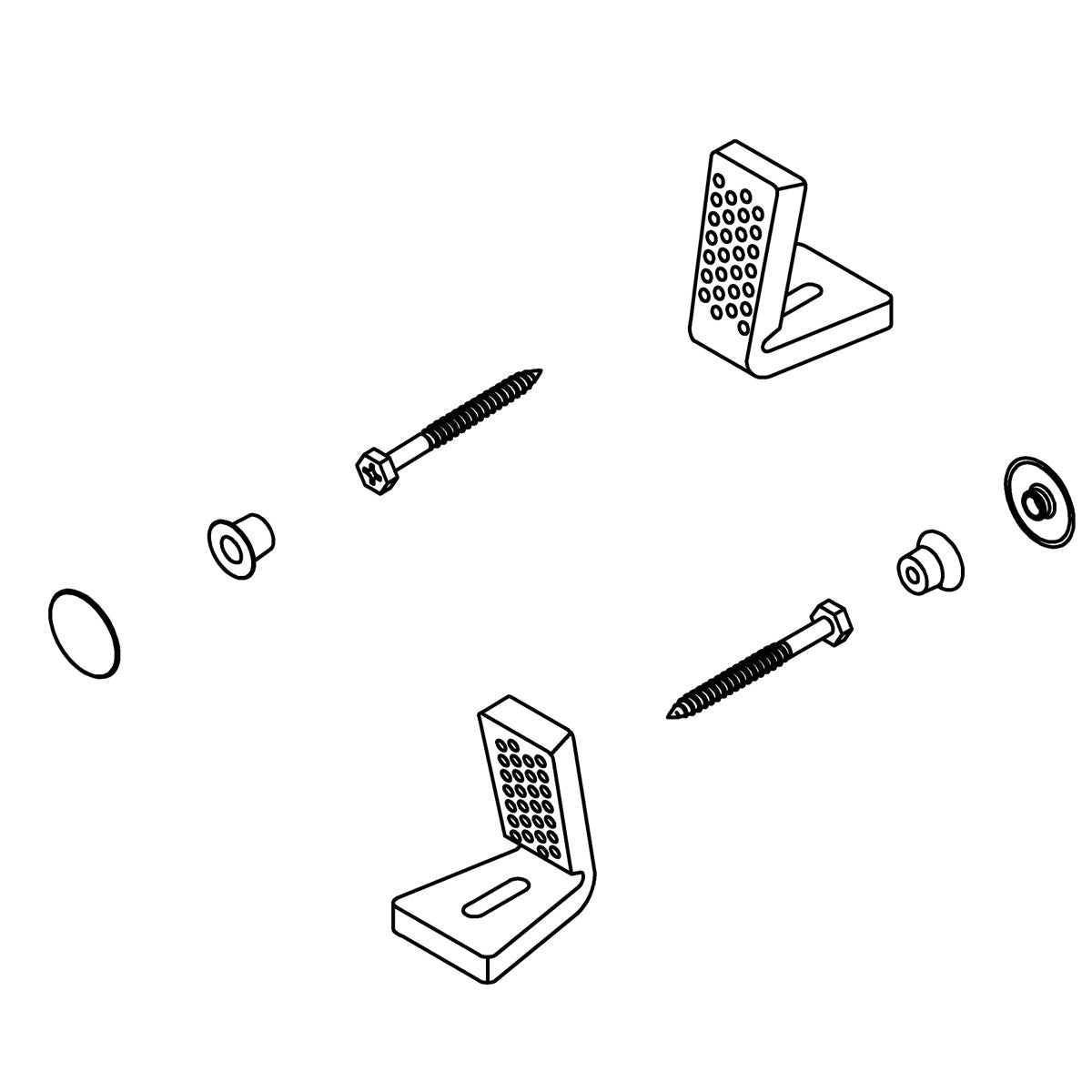 KOHLER K-1192739 Floor Mounting Kit (Assembly)