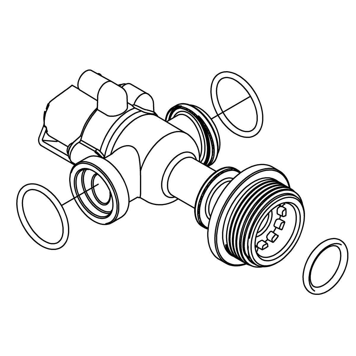 KOHLER K-1203933 Kit, Outlet 2 Assembly