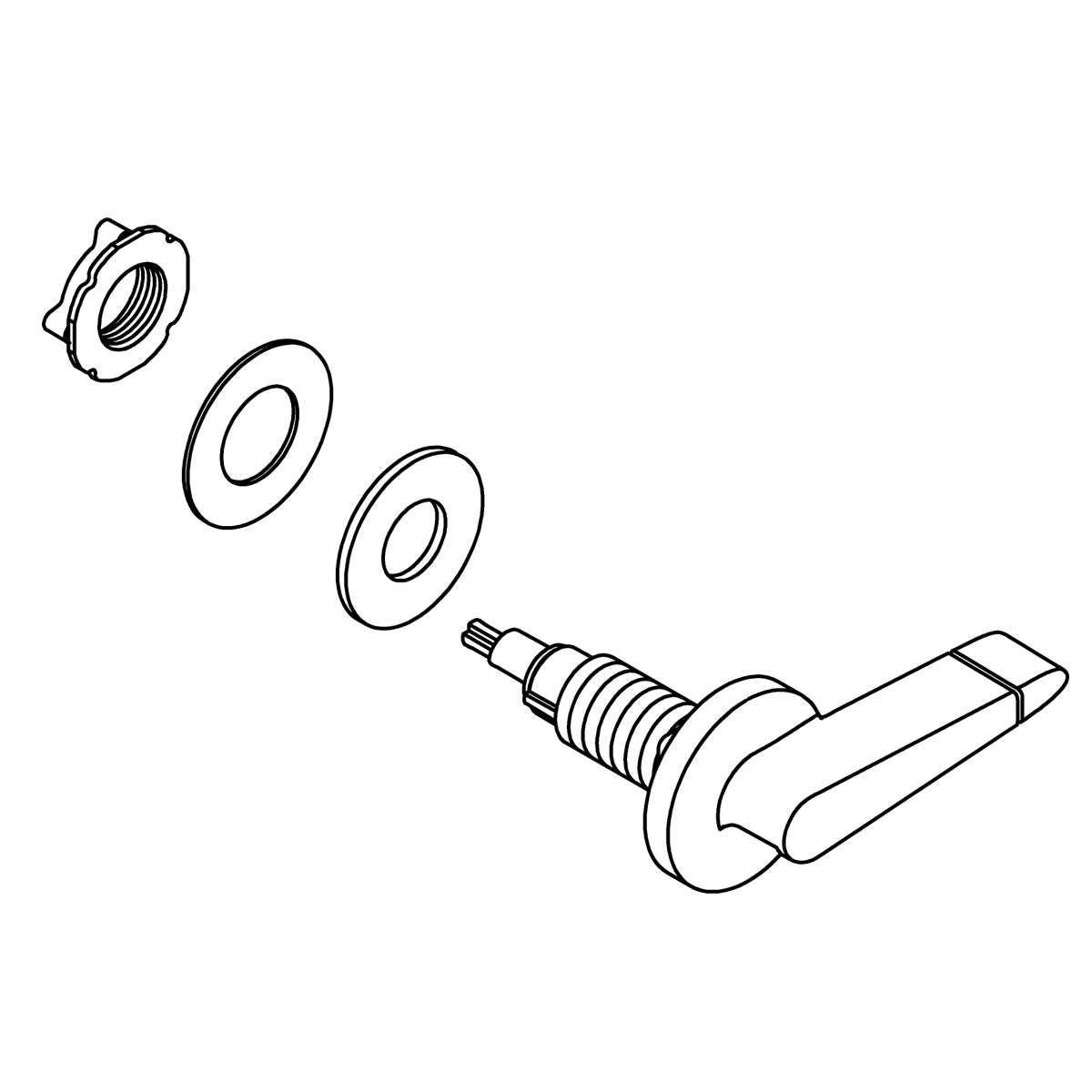 KOHLER K-1208884 TRIP LEVER KIT