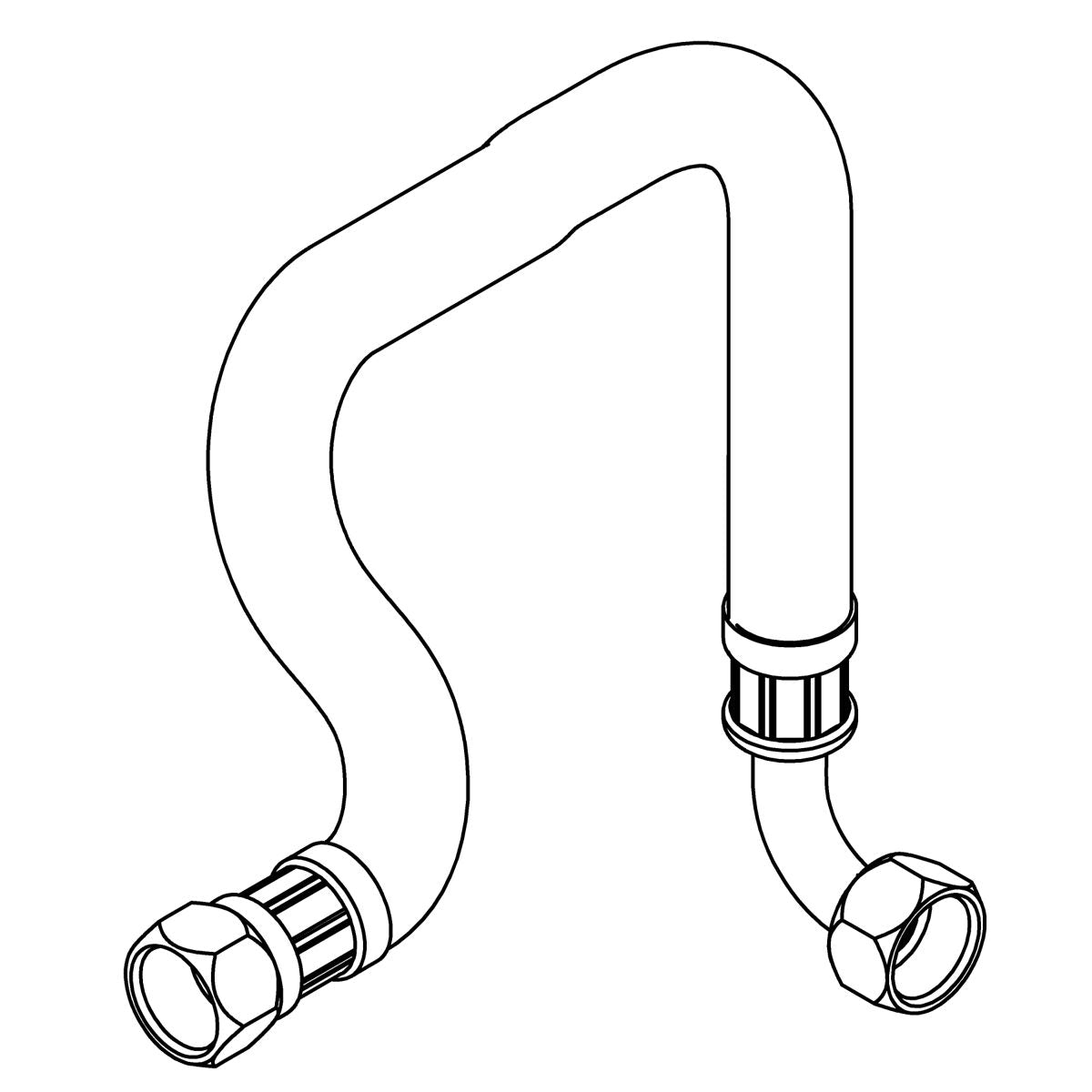 KOHLER K-1215170 Hose,Water Inlet,6"