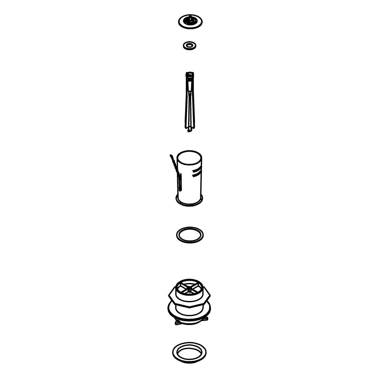 KOHLER K-1216625 CANISTER VALVE ASSEMBLY SERVICE KIT