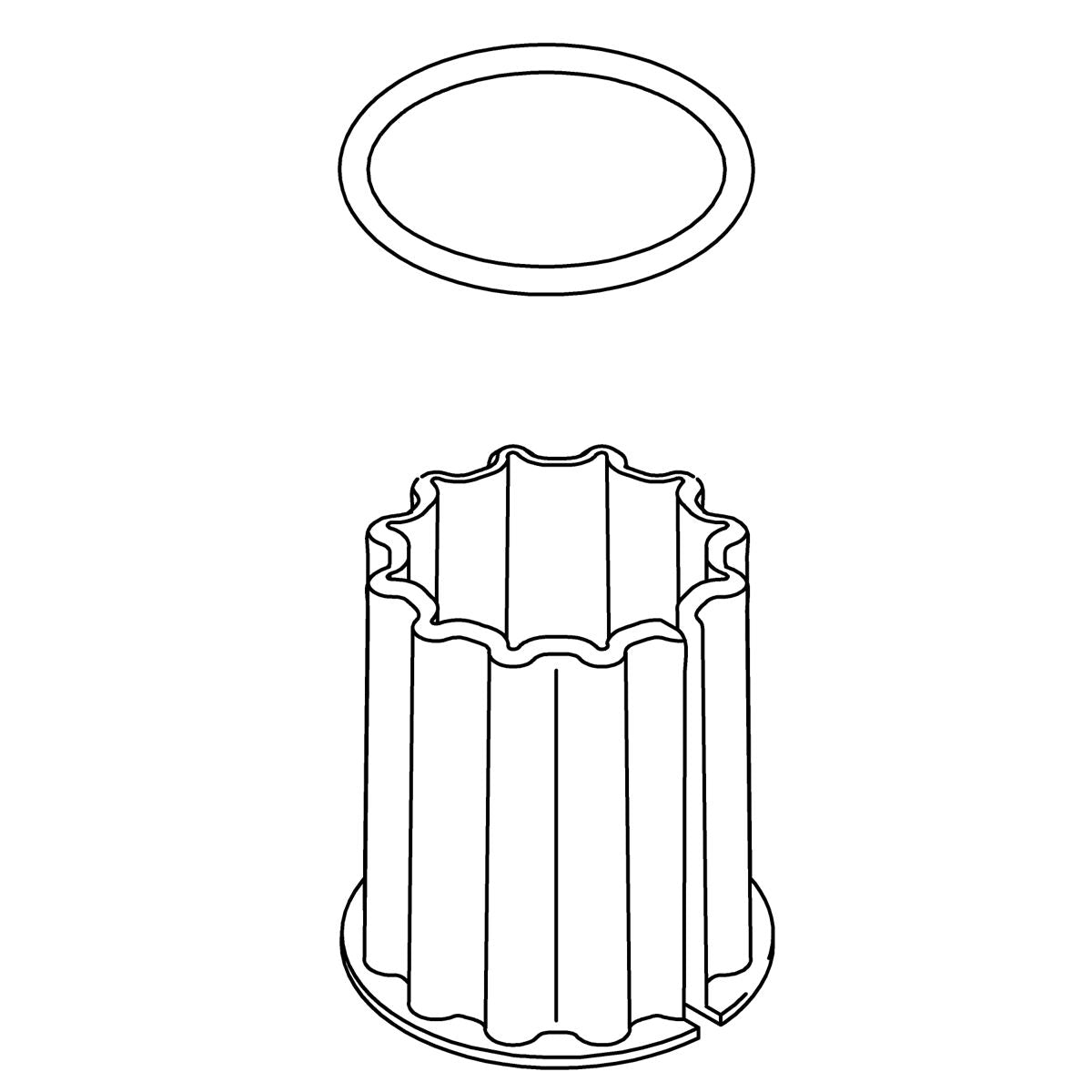 KOHLER K-1222875 Sleeve Kit For 562T-B4-Cp