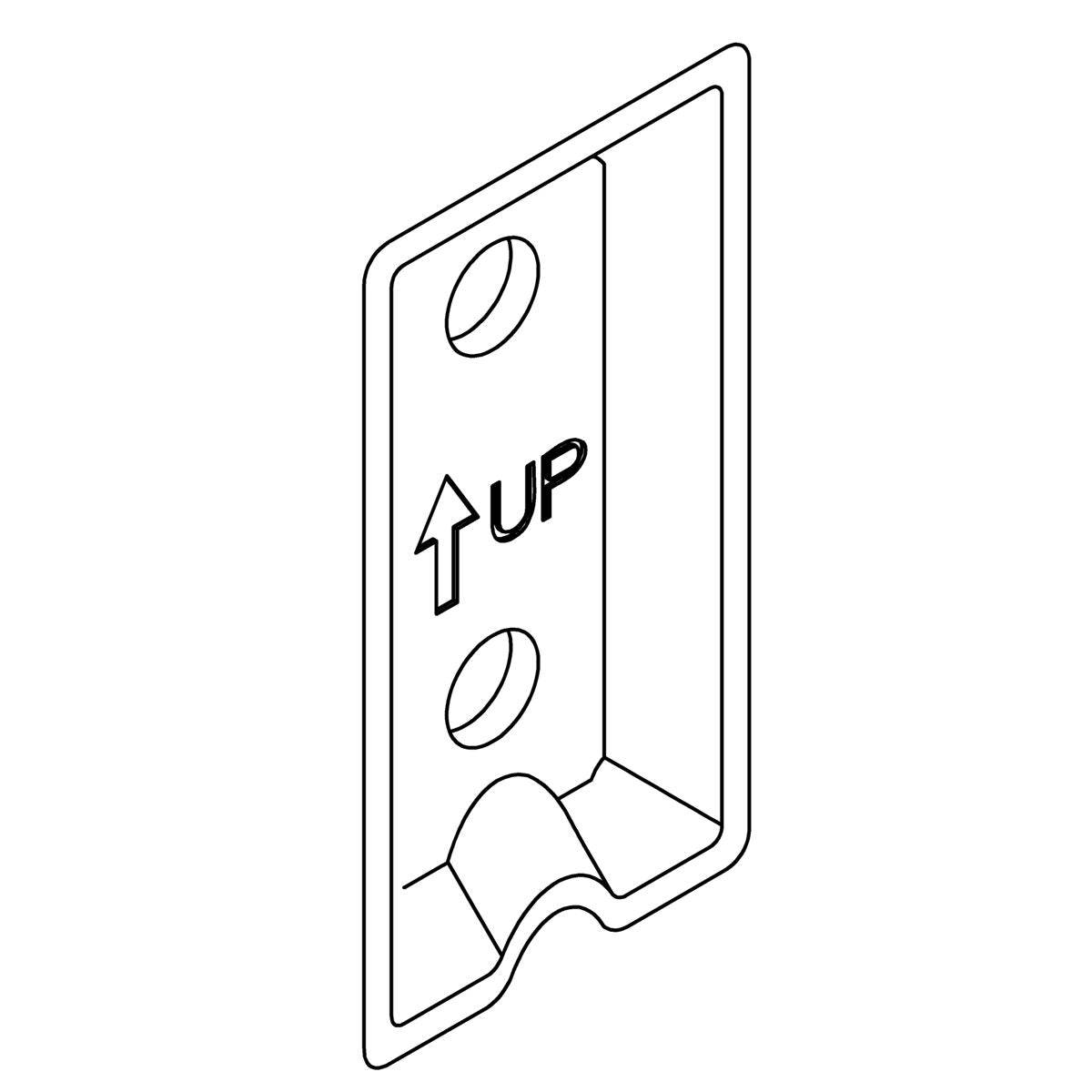 KOHLER K-1235439 Plate, Wall Mount