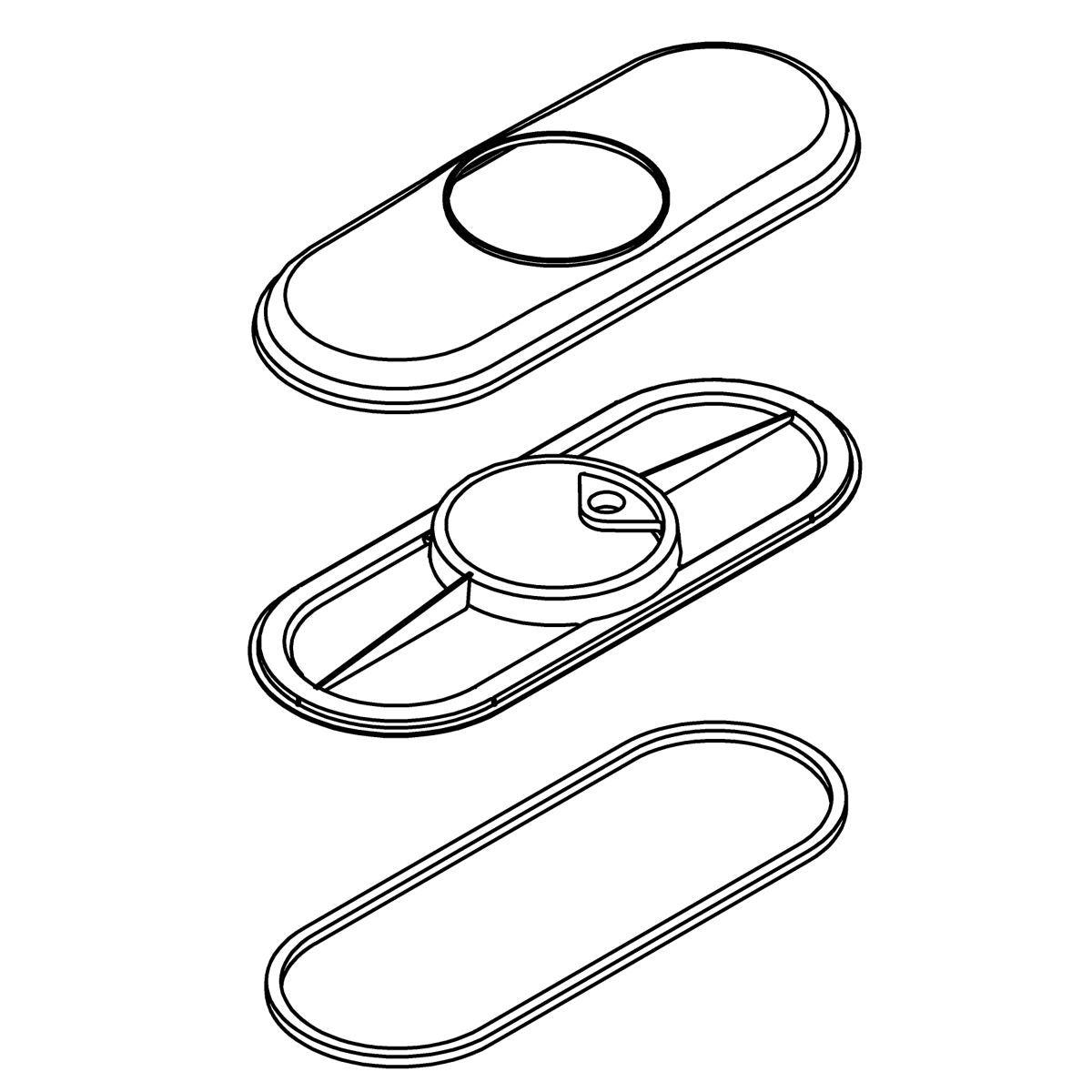 KOHLER K-1239064 Escutcheon