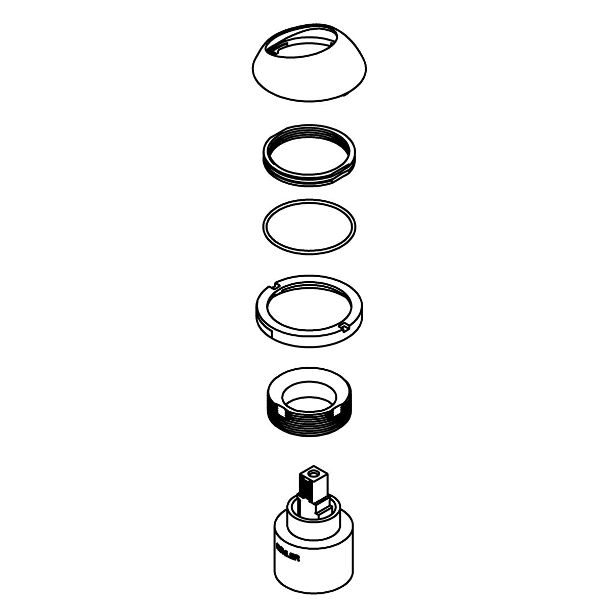 KOHLER K-1246937 BONNET/VALVE KIT