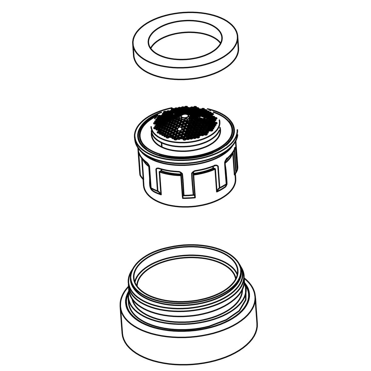 KOHLER K-1249046 Kit, 0.5 Gpm Aerator Kit