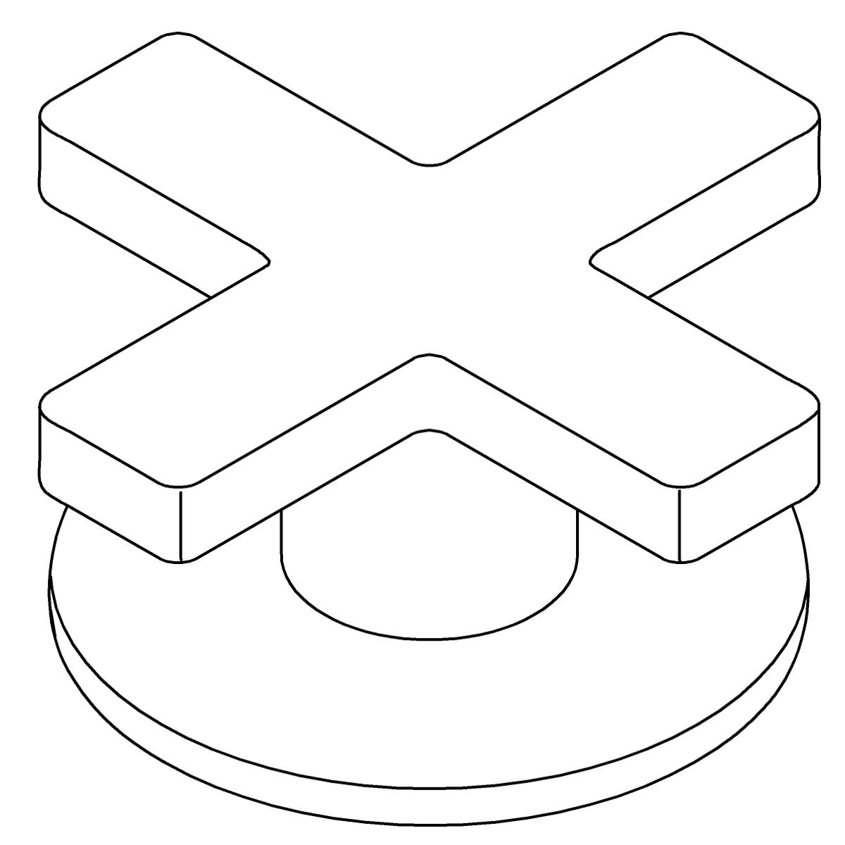KOHLER Cross Handle Assembly