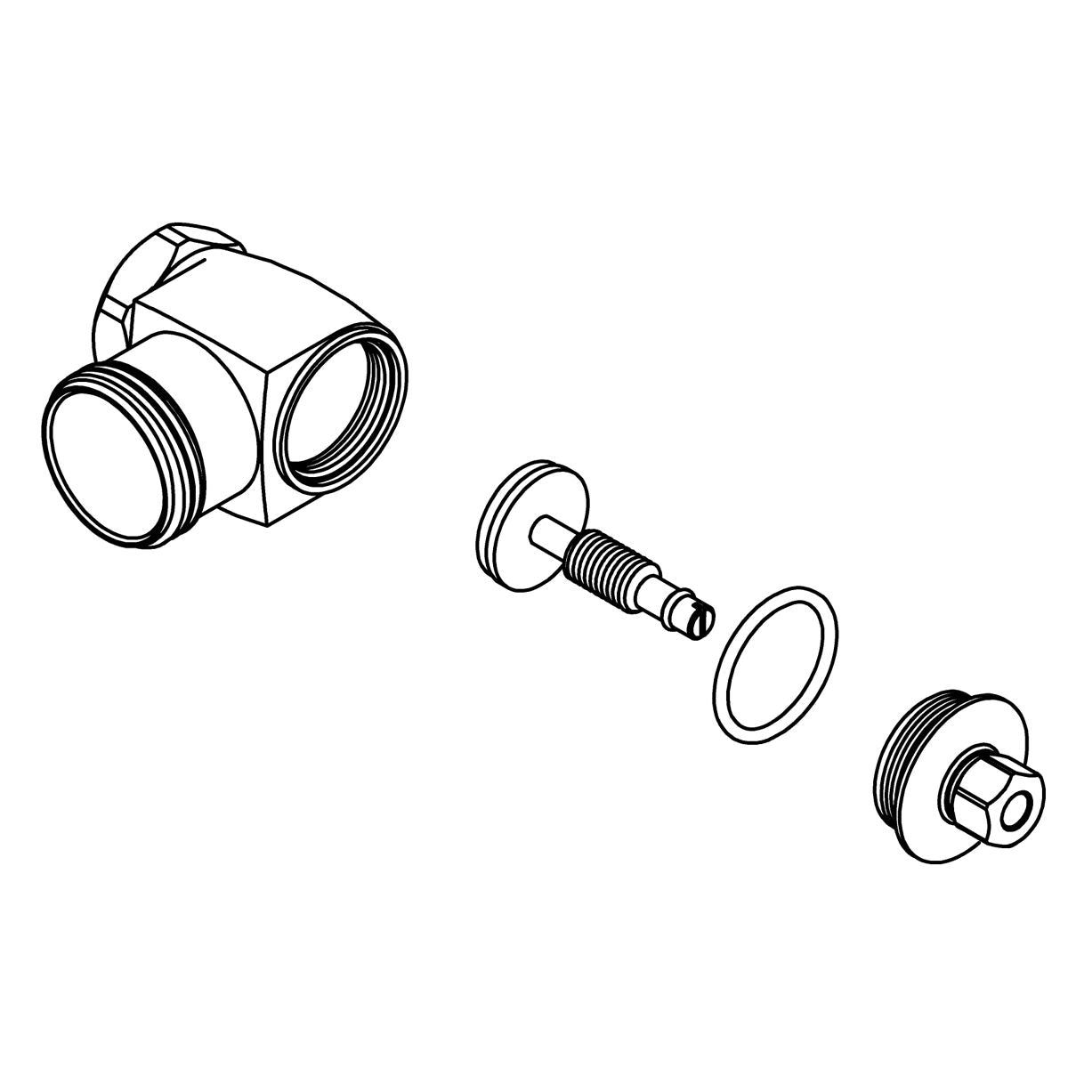 KOHLER K-1261119 Valve, Toilet Control Stop