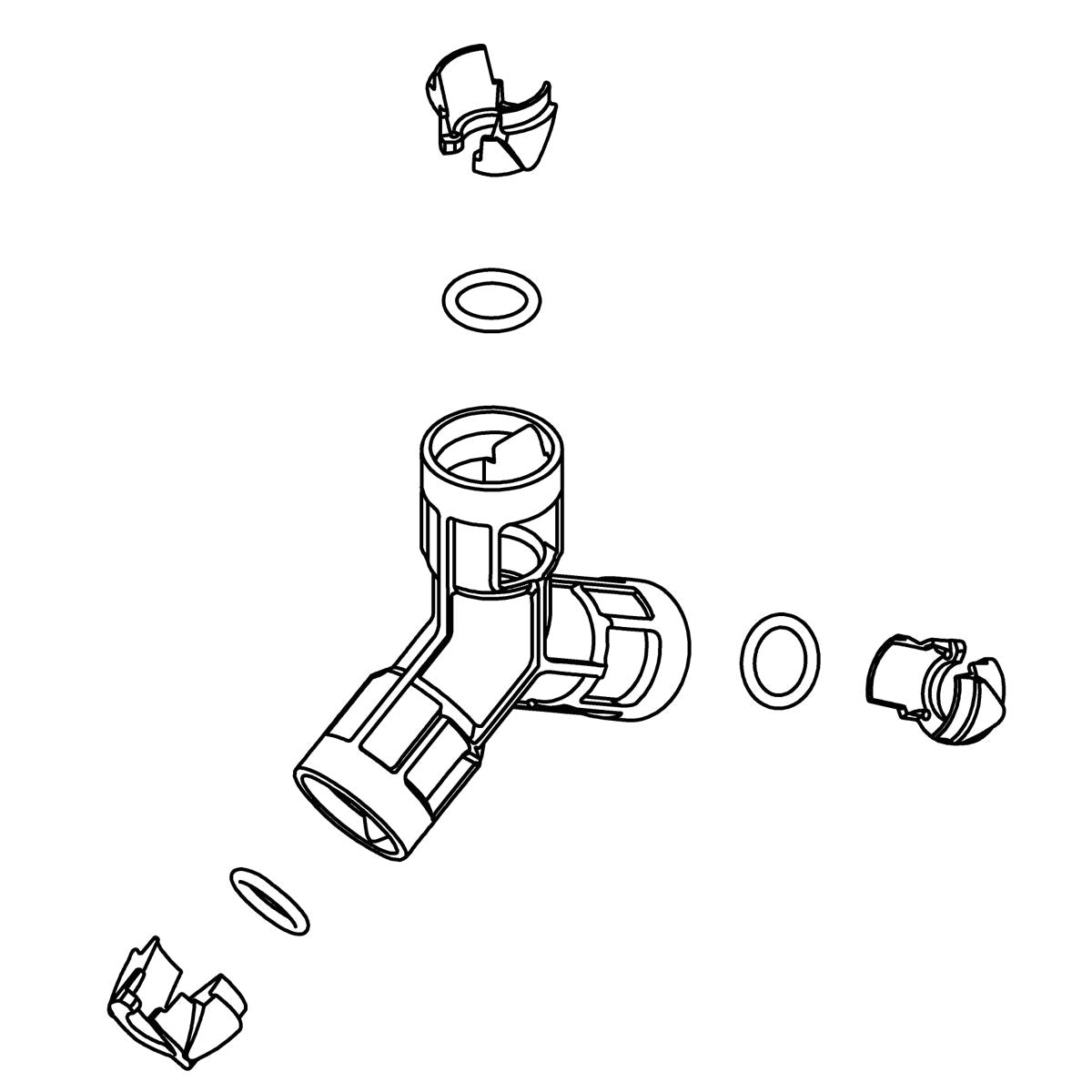 KOHLER K-1266561 Tee Kit