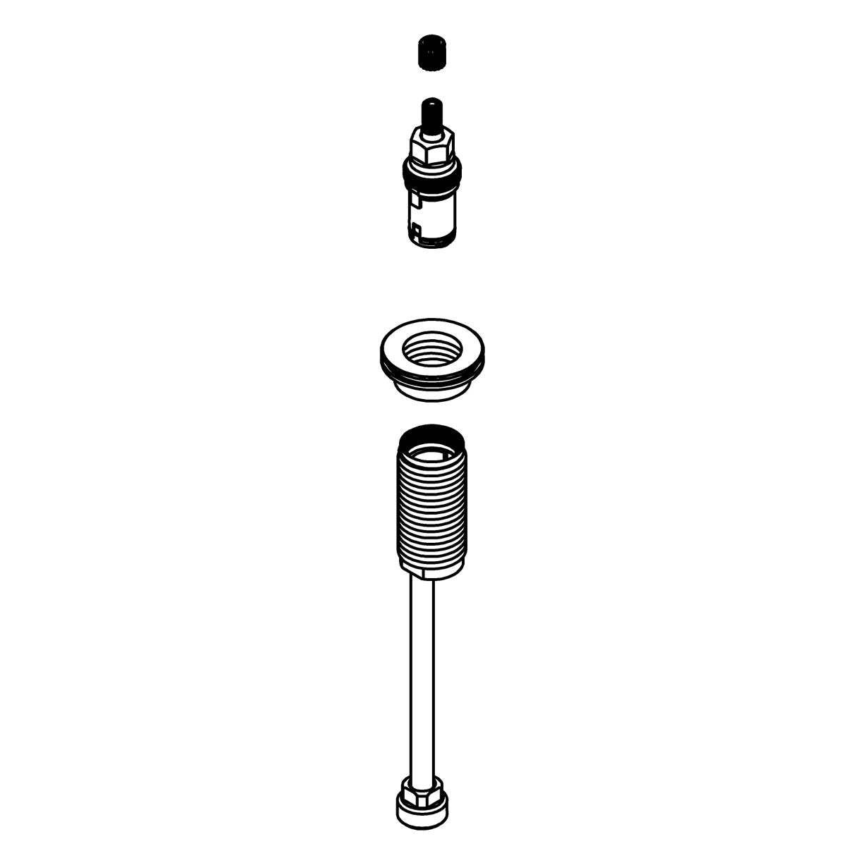 KOHLER K-1277737 Valve Assembly Kit, Cold, Bridge