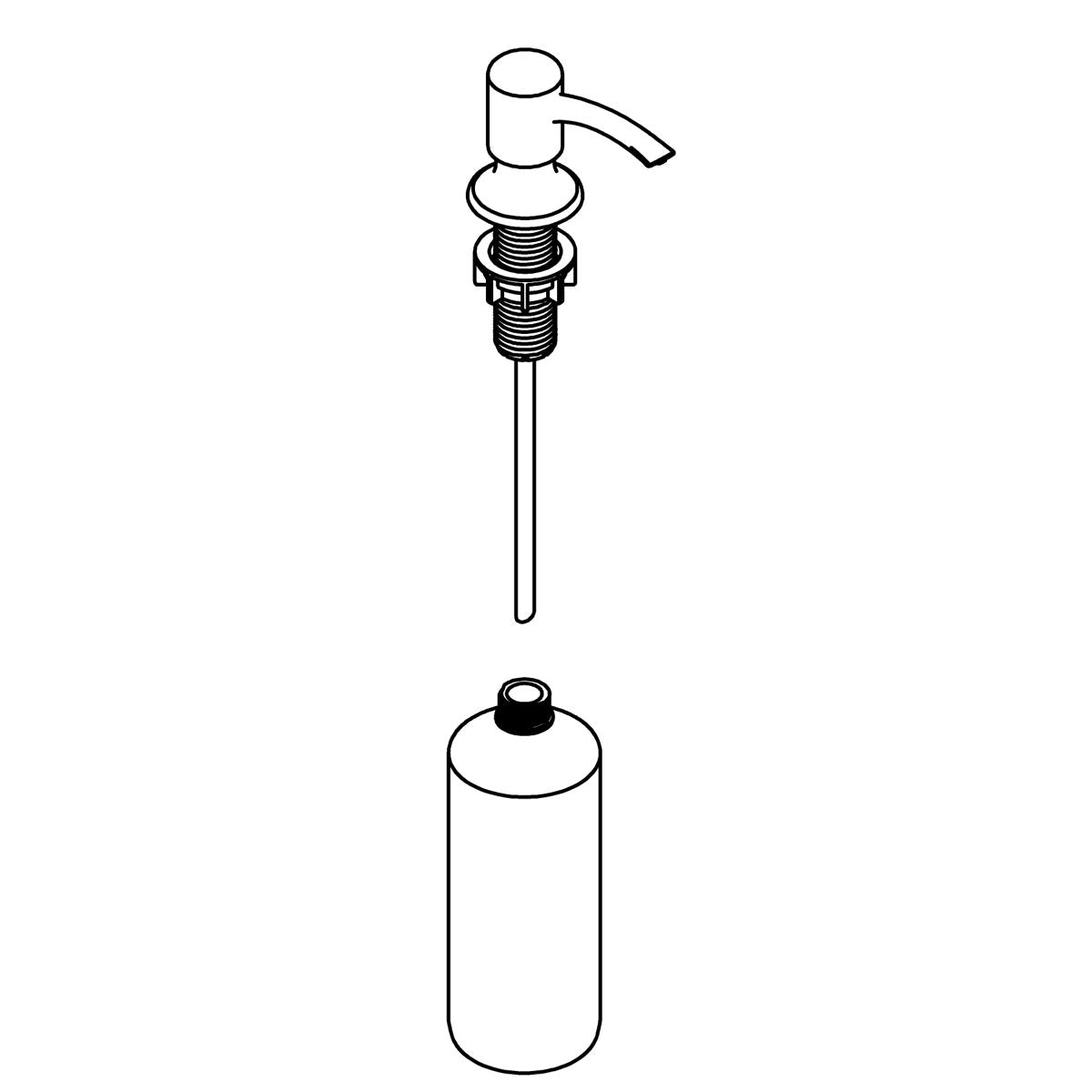 KOHLER K-1281435 Soap Dispenser