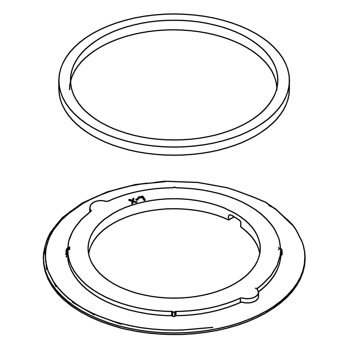 KOHLER K-1281831 Ring, Base Kit