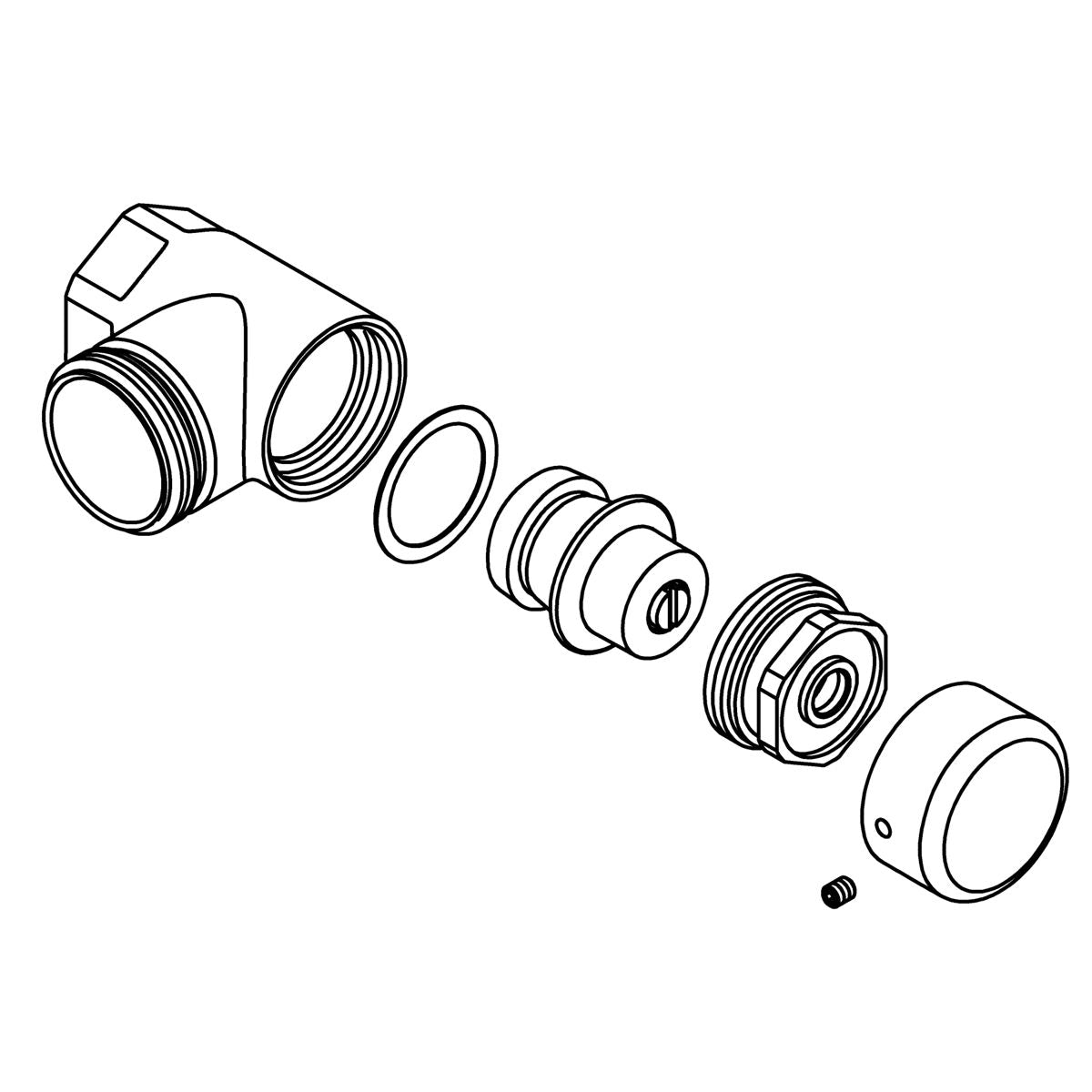 KOHLER K-1286778 Stop Assembly, 1” Npt