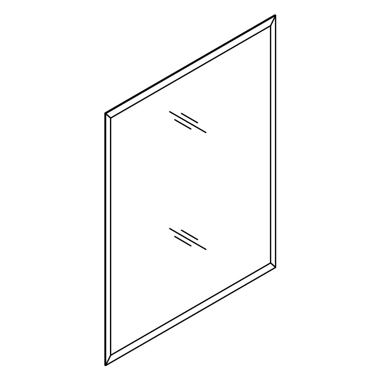 KOHLER K-1293657 Door Assembly, Mirrored Cabinet, 20 X 26, Bv