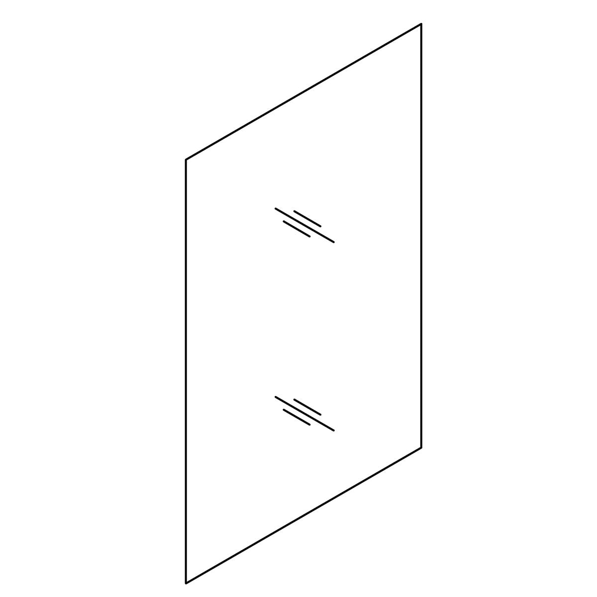 KOHLER K-1293669 Door Assembly, Mirrored Cabinet, 10 X 26, Fl