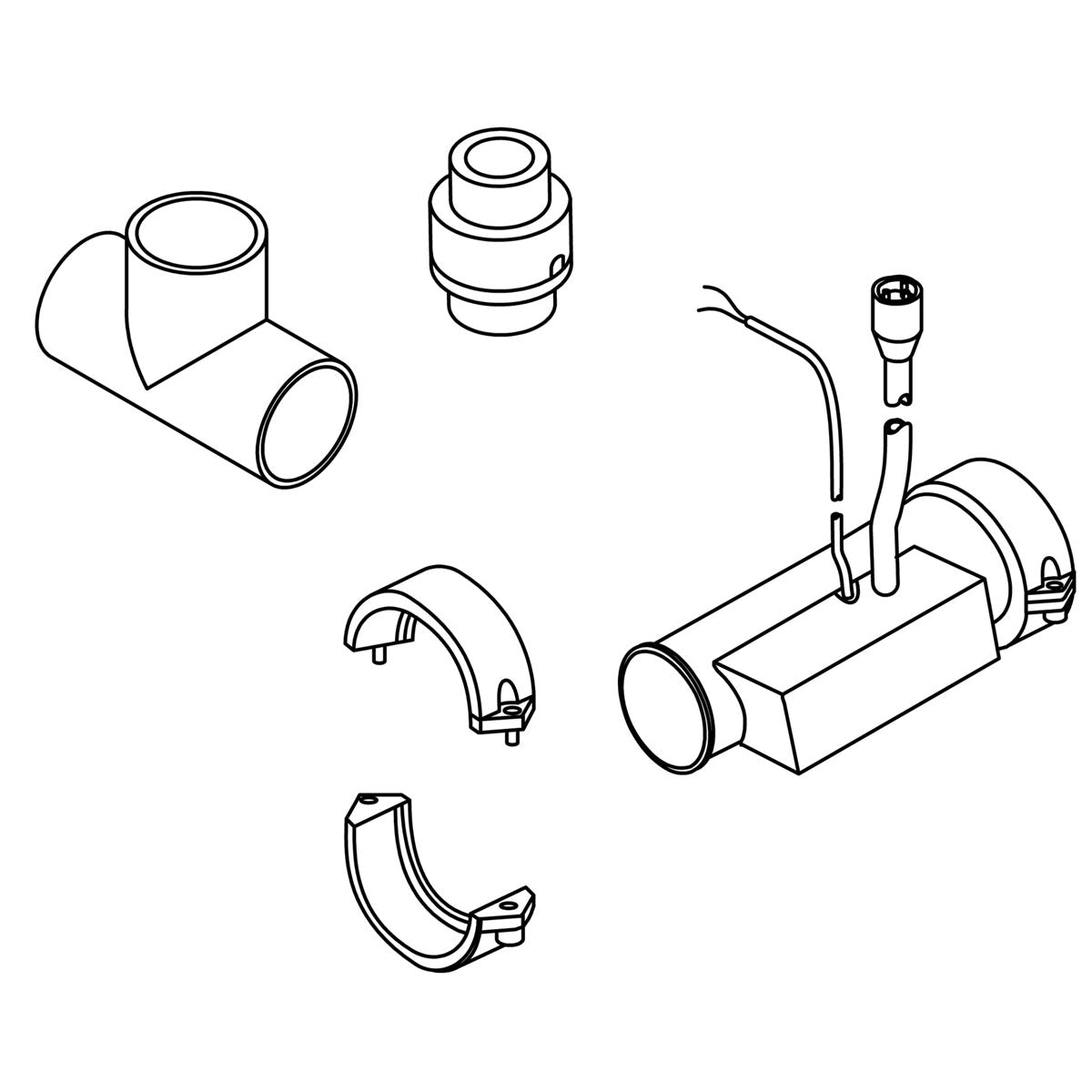 KOHLER K-1295993 IN-LINE 240V EXPERIENCE HEATER KIT