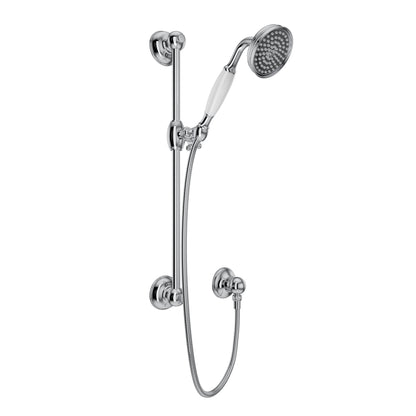 ROHL 1300E Handshower Set With 22" Slide Bar and Single Function Handshower