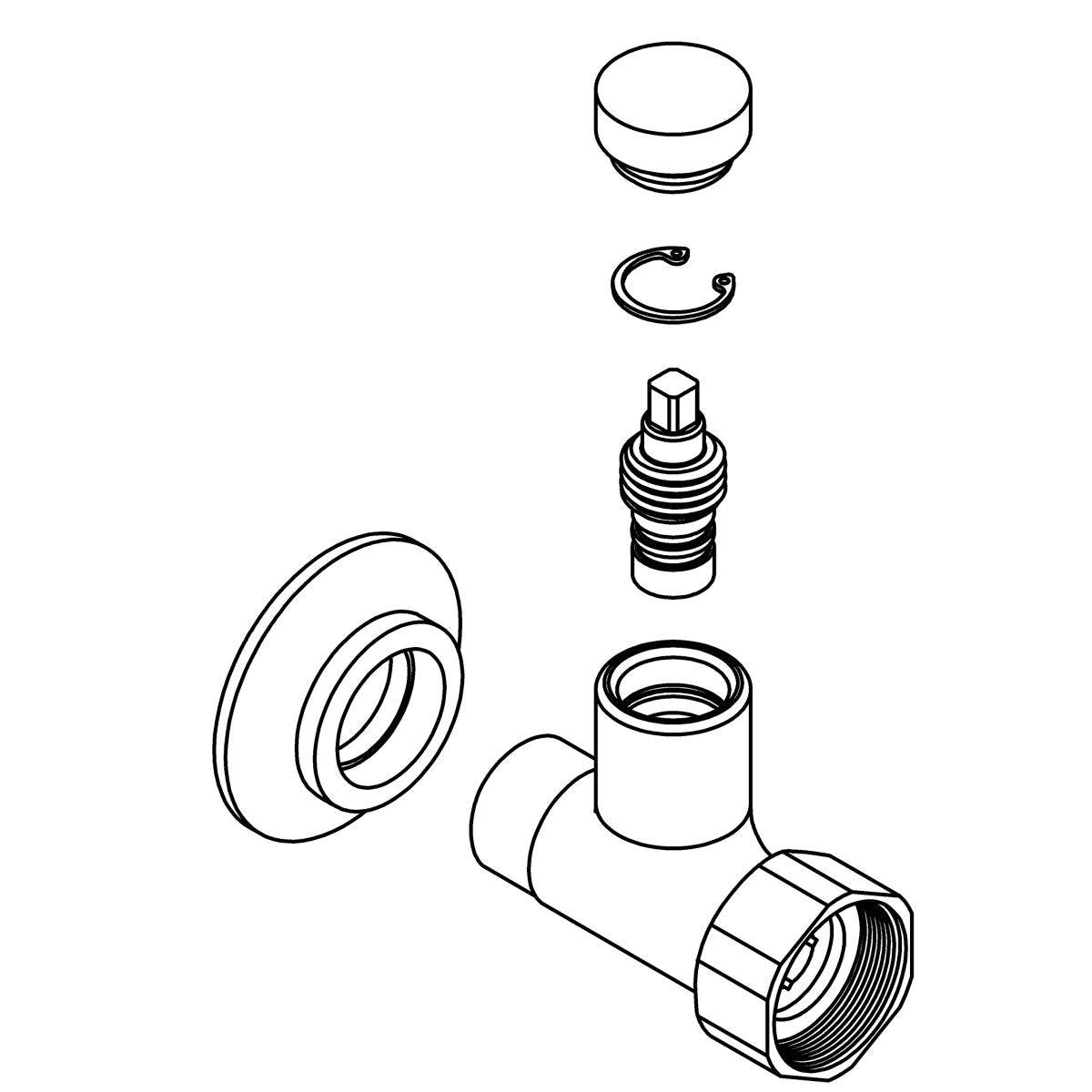 KOHLER K-1301338 Supply Stop