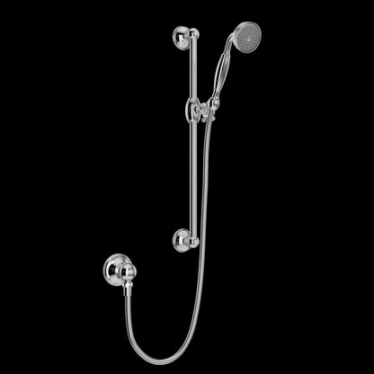 ROHL 1301E Handshower Set With 22" Slide Bar and Single Function Handshower