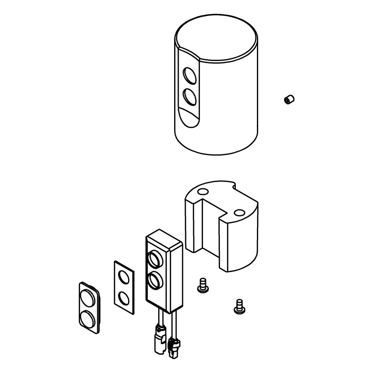 KOHLER K-1308838 Cover Assembly, Tripoint 1.28 Gpf