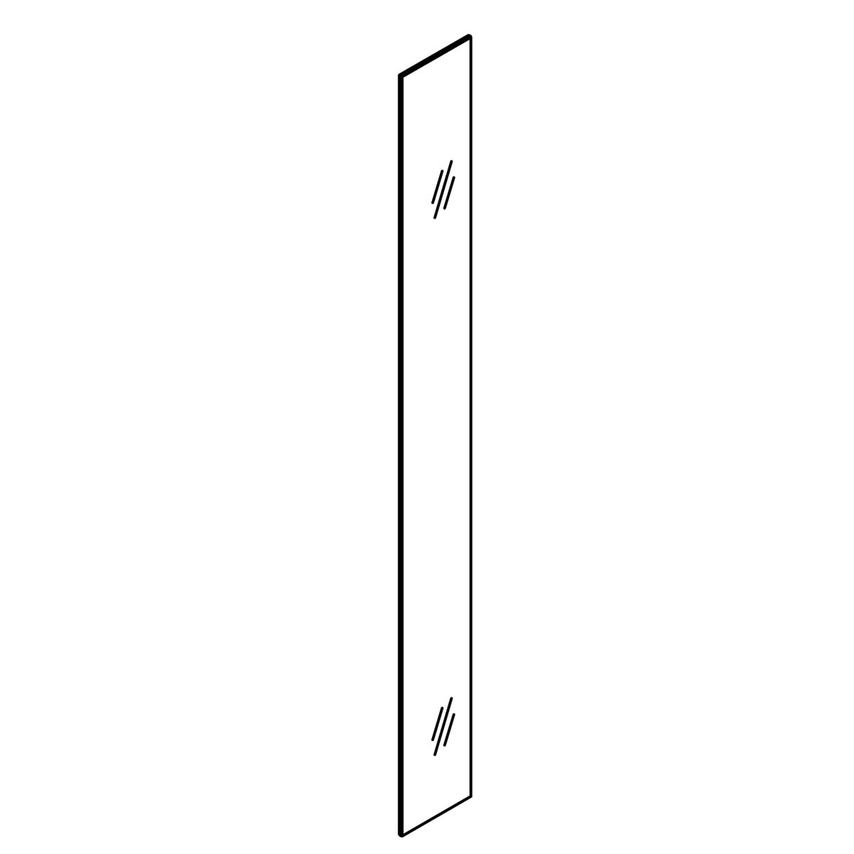 KOHLER K-1321668-04-GC05 Gls:Clear:0H:1/4 X 6.625 X 68.844