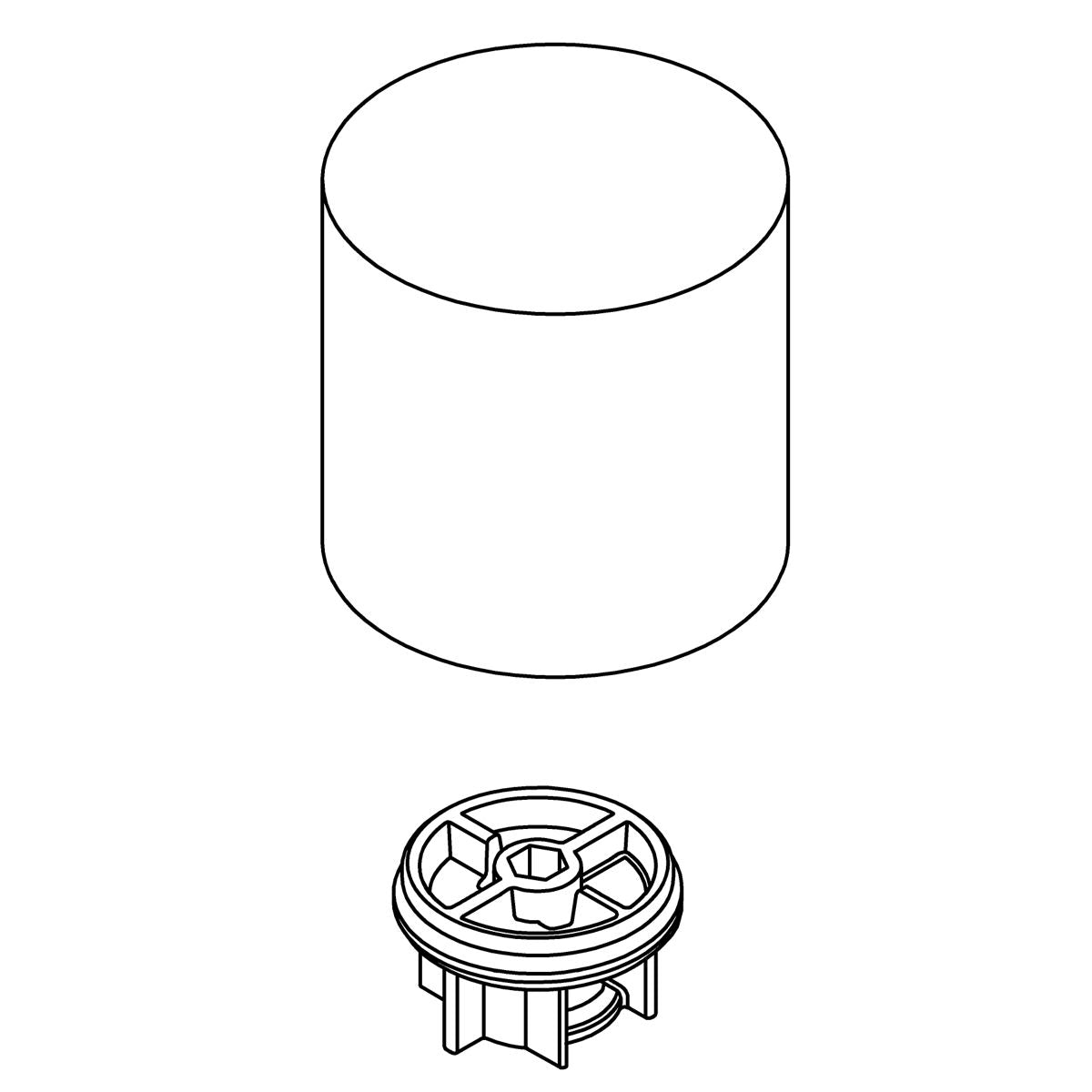 KOHLER K-1329606 Handle Kit