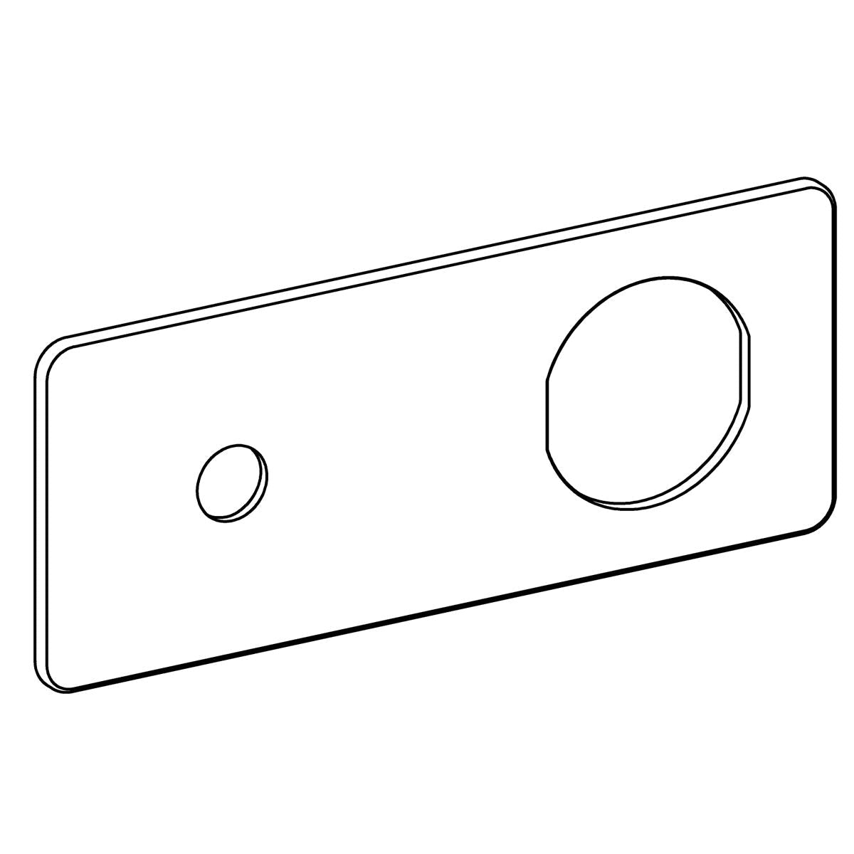 KOHLER K-1331957 Faceplate With Logo