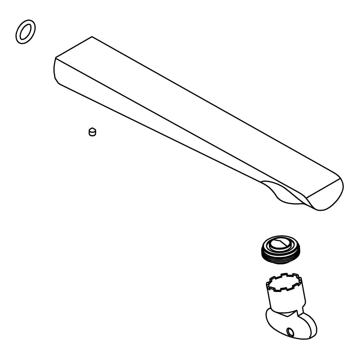 KOHLER K-1350146 Spout Kit