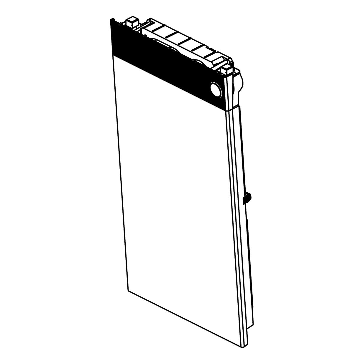 KOHLER K-1356020 Sidepanel Asm R With Lock