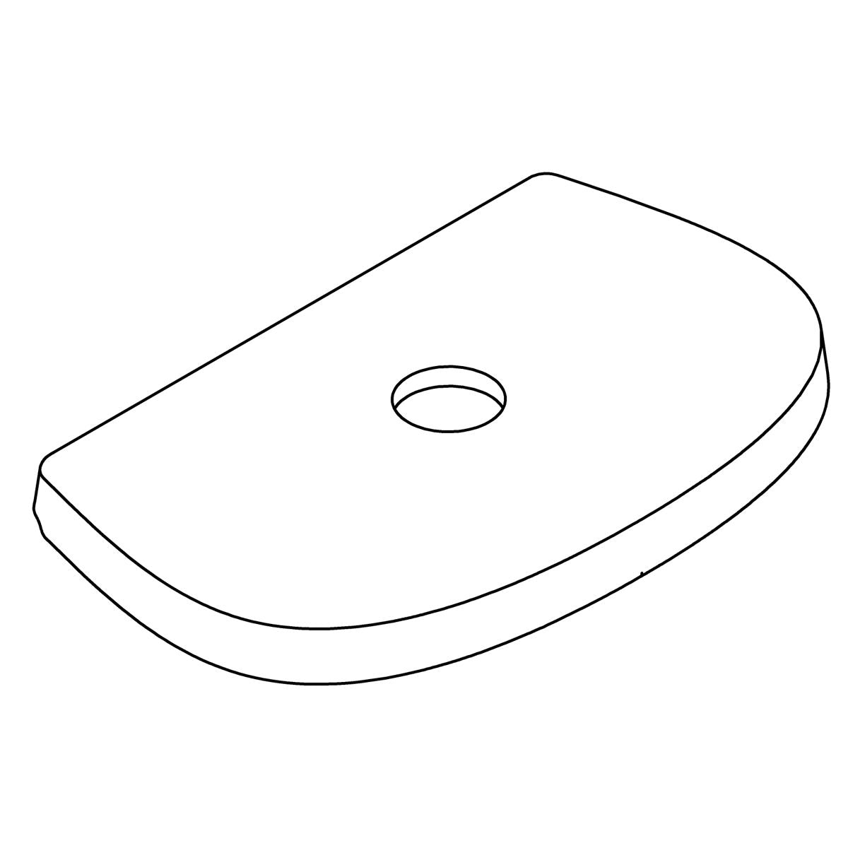 KOHLER K-1368990 Cover, Tank