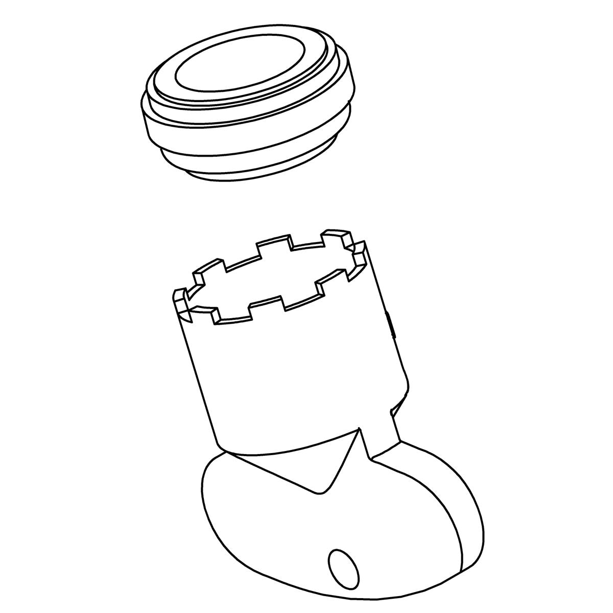 KOHLER K-1369585 Aerator Kit, Cache 0.5 Gpm