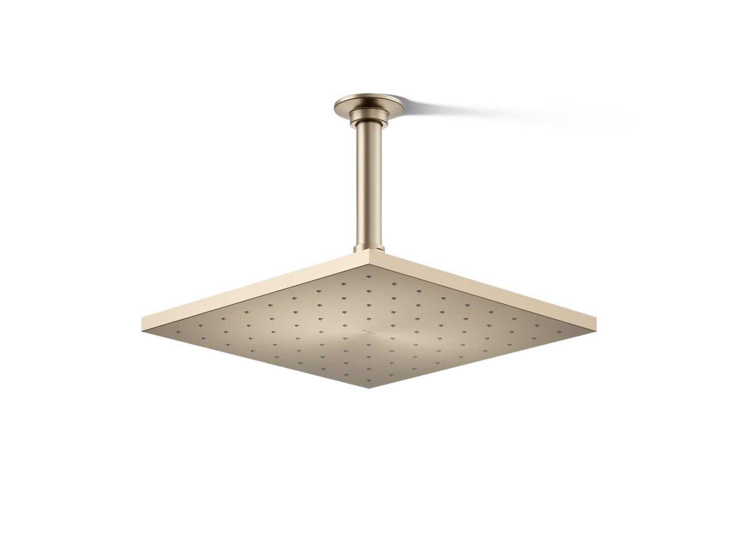 KOHLER Contemporary Square 10" single-function rainhead, 1.75 gpm