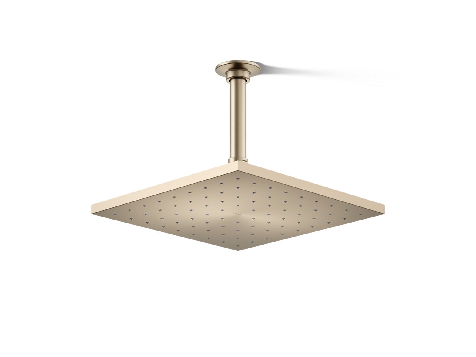 KOHLER Contemporary Square 10" single-function rainhead, 1.75 gpm